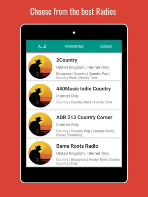 Honky-Tonk Radio android App screenshot 9