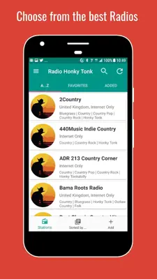 Honky-Tonk Radio android App screenshot 14