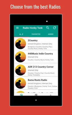 Honky-Tonk Radio android App screenshot 4